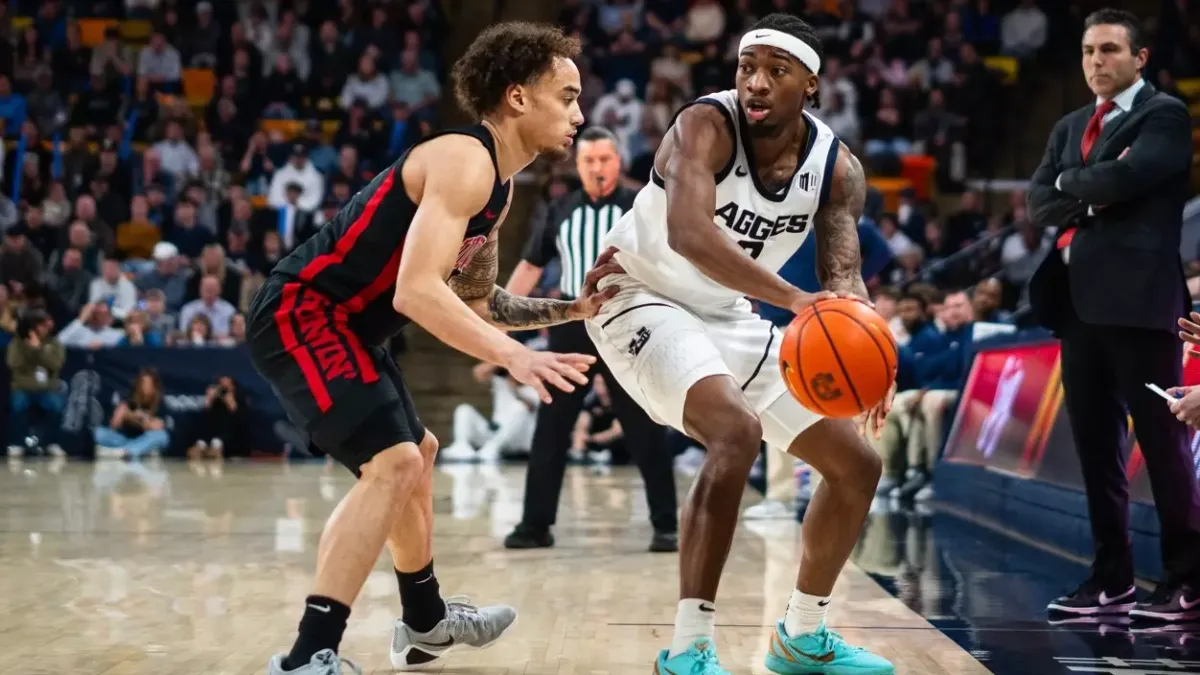 MBB Game Notebook: Utah State Squanders 14-Point Edge, Falls To UNLV