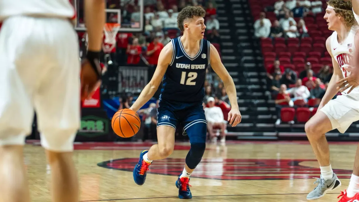 MBB Game Notebook: Aggies Throttled As UNLV Completes Season Sweep