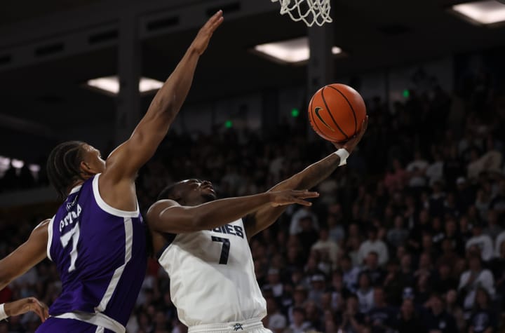 MBB Game Notebook: Aggies Wobble, But Survive Against Weber State