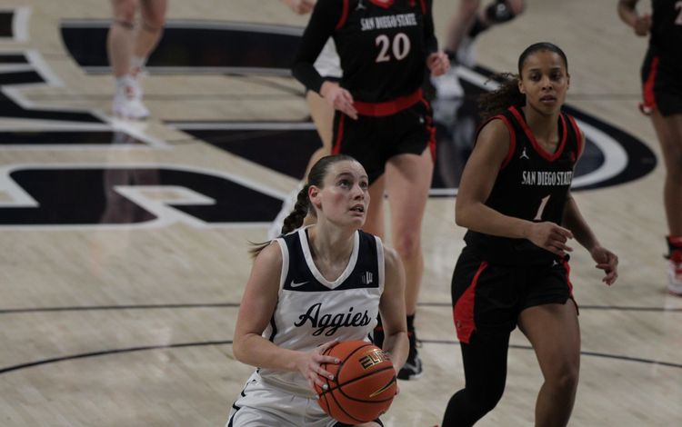 Photos: Utah State-San Diego State WBB