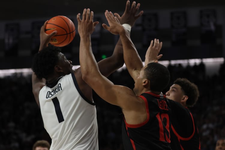 MBB Preview: Aggies And Aztecs Meet In MWC Tournament Play, As Usual