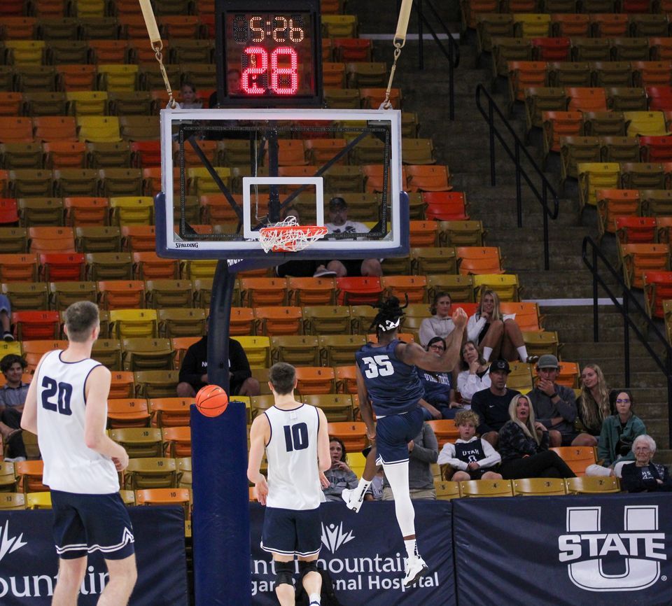 Photos: Utah State Men's Basketball Scrimmage