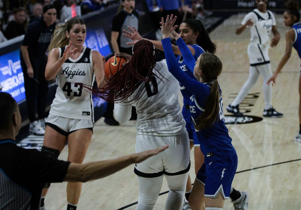 WBB Game Notebook: Aggies Drop A Heartbreaker Against Air Force