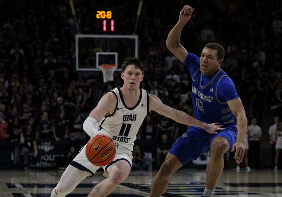 MBB Game Notebook: Win Over Falcons Puts Utah State Back On Track