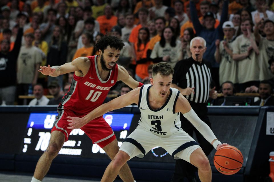 MBB Preview: Utah State Draws Slumping Lobos In Quarterfinals