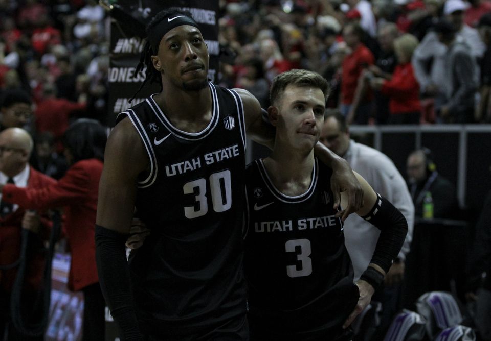 MBB Game Notebook: Aggies Fall Short In MWC Title, Earn No. 10 Seed