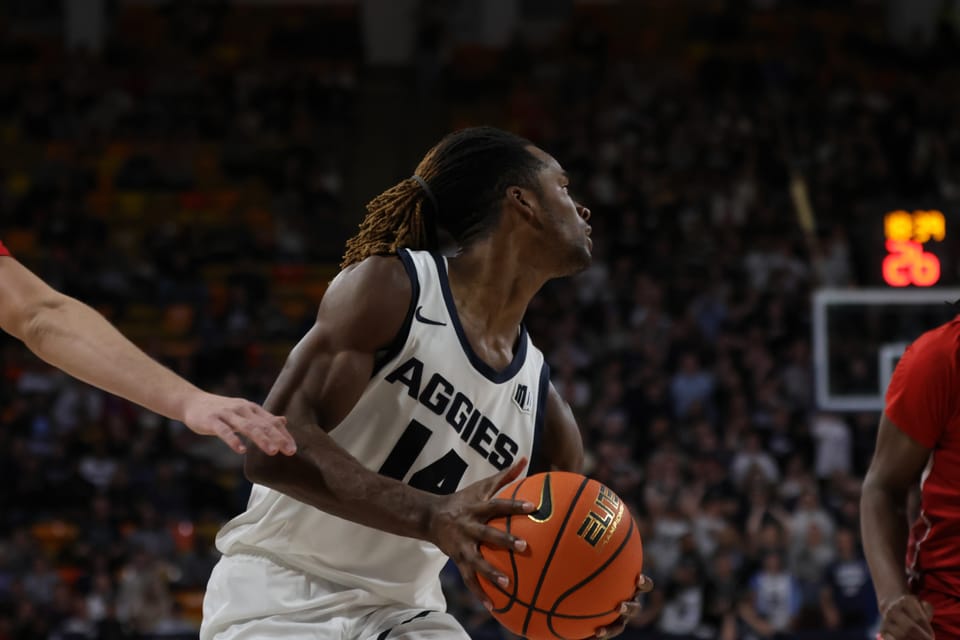 MBB Game Notebook: Aggies Bounce Back In Style, Dominate Fresno State